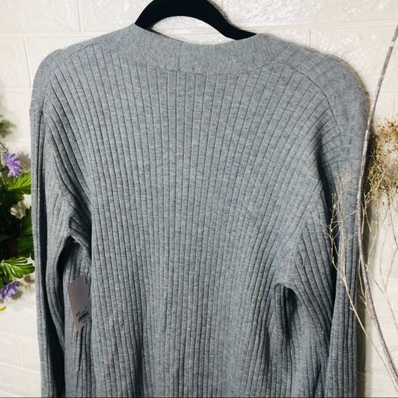 🌼3/$30🌼NWT SO Grey Open Cardigan Large - Picture 9 of 16